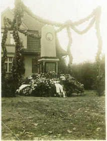 Niederlehme - Kriegerdenmal im Jahr 1925