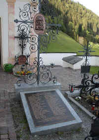 Obertilliach (Kriegsgrab), Foto © 2008 W. Leskovar