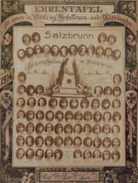 Salzbrunn (auch Obersalzbrunn, poln. Ladza), Ehrentafel