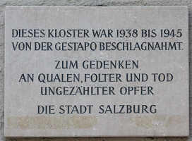 Salzburg-Altstadt (Franziskanerkloster), Foto © 2009 W. Leskovar