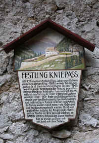 Unken (Festung Kniepass), Foto © 2010 W. Leskovar