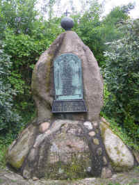 Georgsmarienh�tte-Alt, (Gedenkstein I), Foto � 2010 Michael G. Arenh�vel