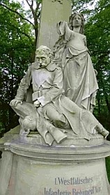 Coincy, Ortsteil Colombey (Denkmal Infanterie Regiment Nr. 13 und