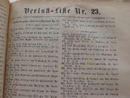 Verlustlisten der deutschen Armee im Feldzug 1870/71, Liste 23, Foto © 2005 Karin Offen