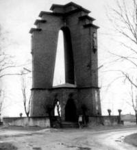 Annaberg (ab 1939 Ruderswald I, poln. Chałupki), rechtes Foto © 1965 Klaus Rymer