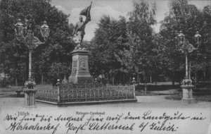 Jülich, Postkarte von 1907