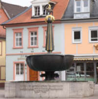 Speyer (Brunnen - Maximilianstrasse), Foto © 2008 Katja Kürschner